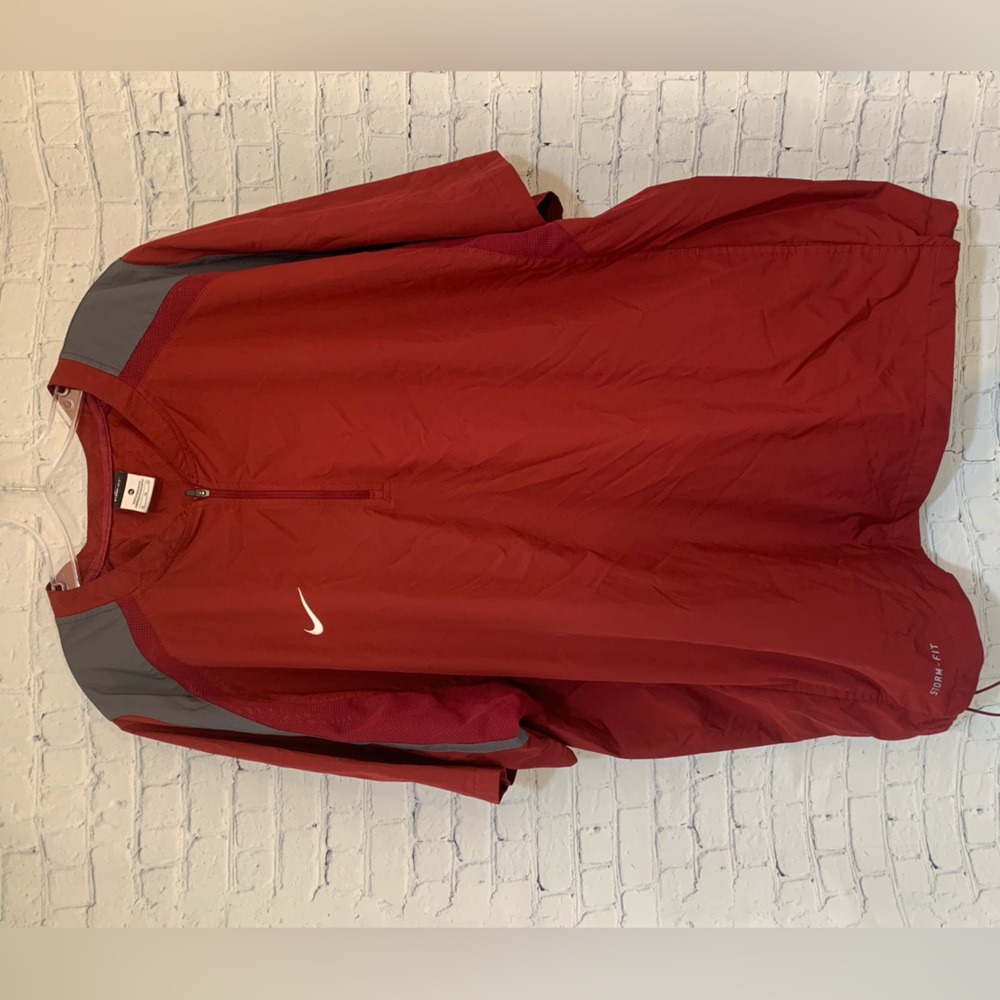 *Sold* Nike Storm Fit Quarter-Zip Warm Up Pullover XL Basketball Baseball